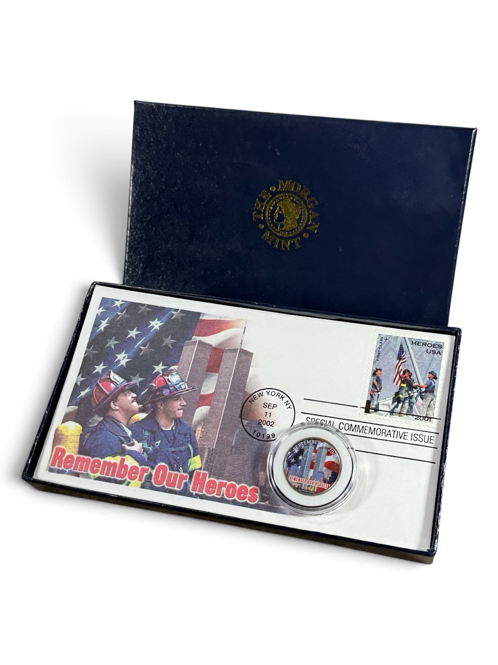 Vintage The Morgan Mint 9/11 Commemorative Quarter Coin Set NIB Sep 11 2001